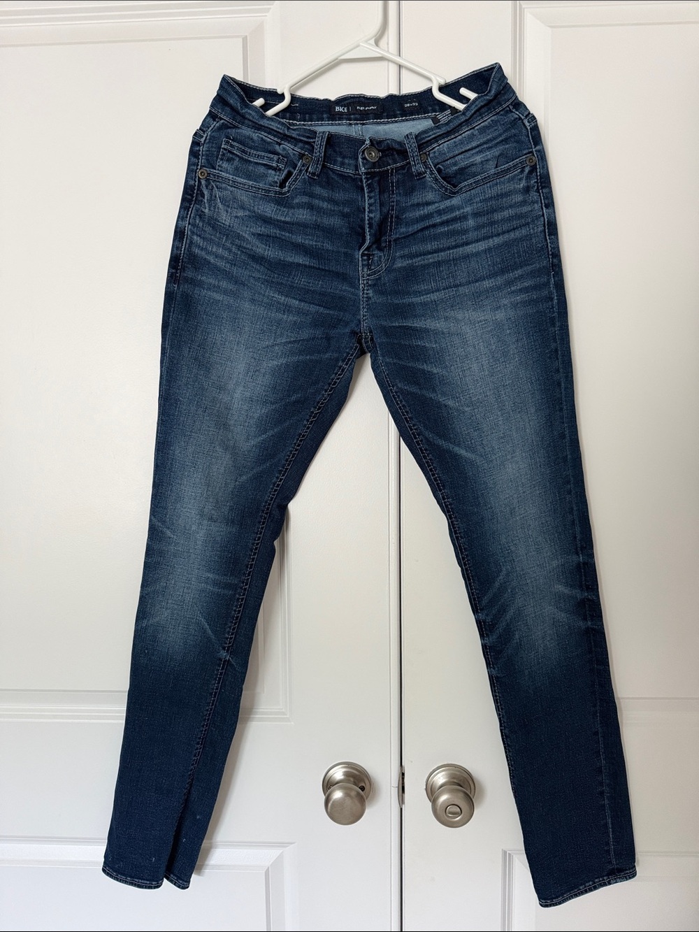 BKE Alec Men's Dark Wash Skinny Jeans